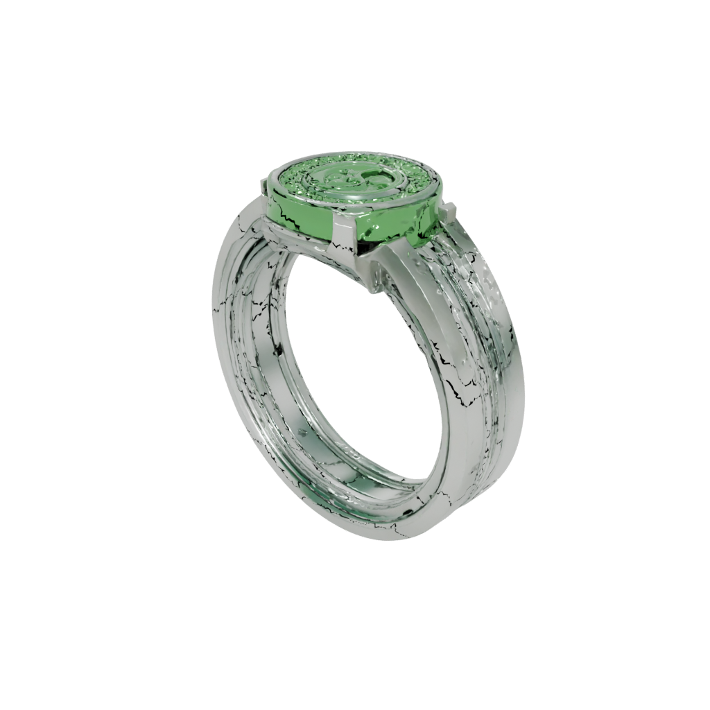 Glow Soft Spinning Coin Ring