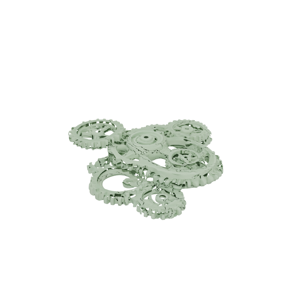 Glow Gear-Train Fidget