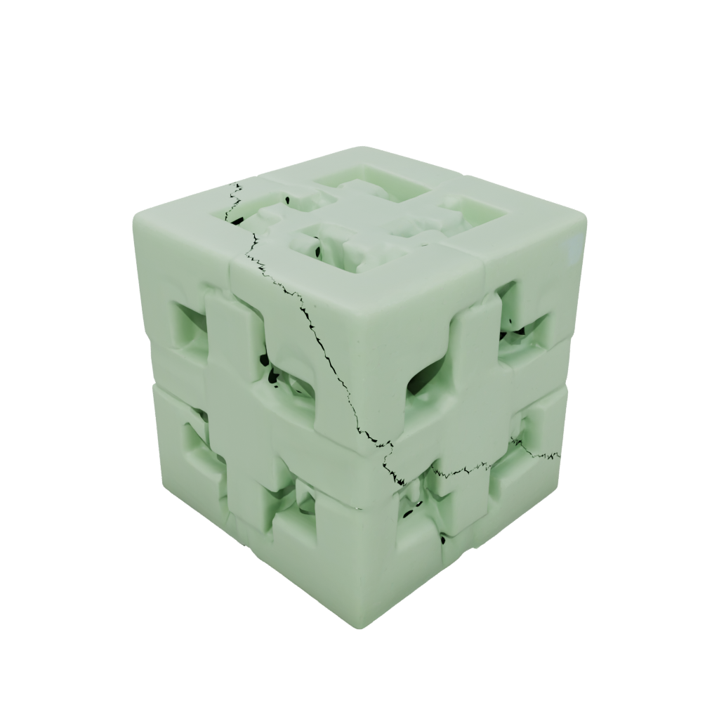 Glow Infinity Flip Cube