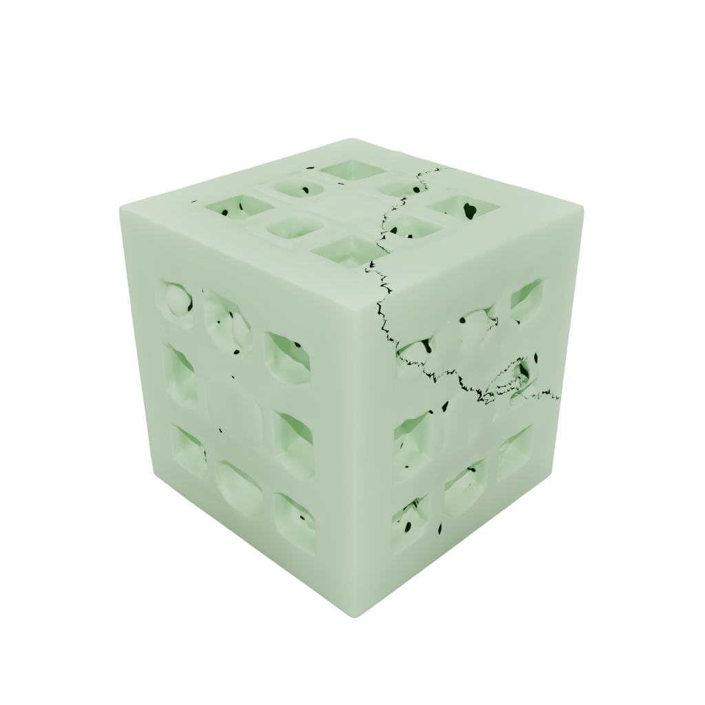 Glow Magnet-Free Click Cube