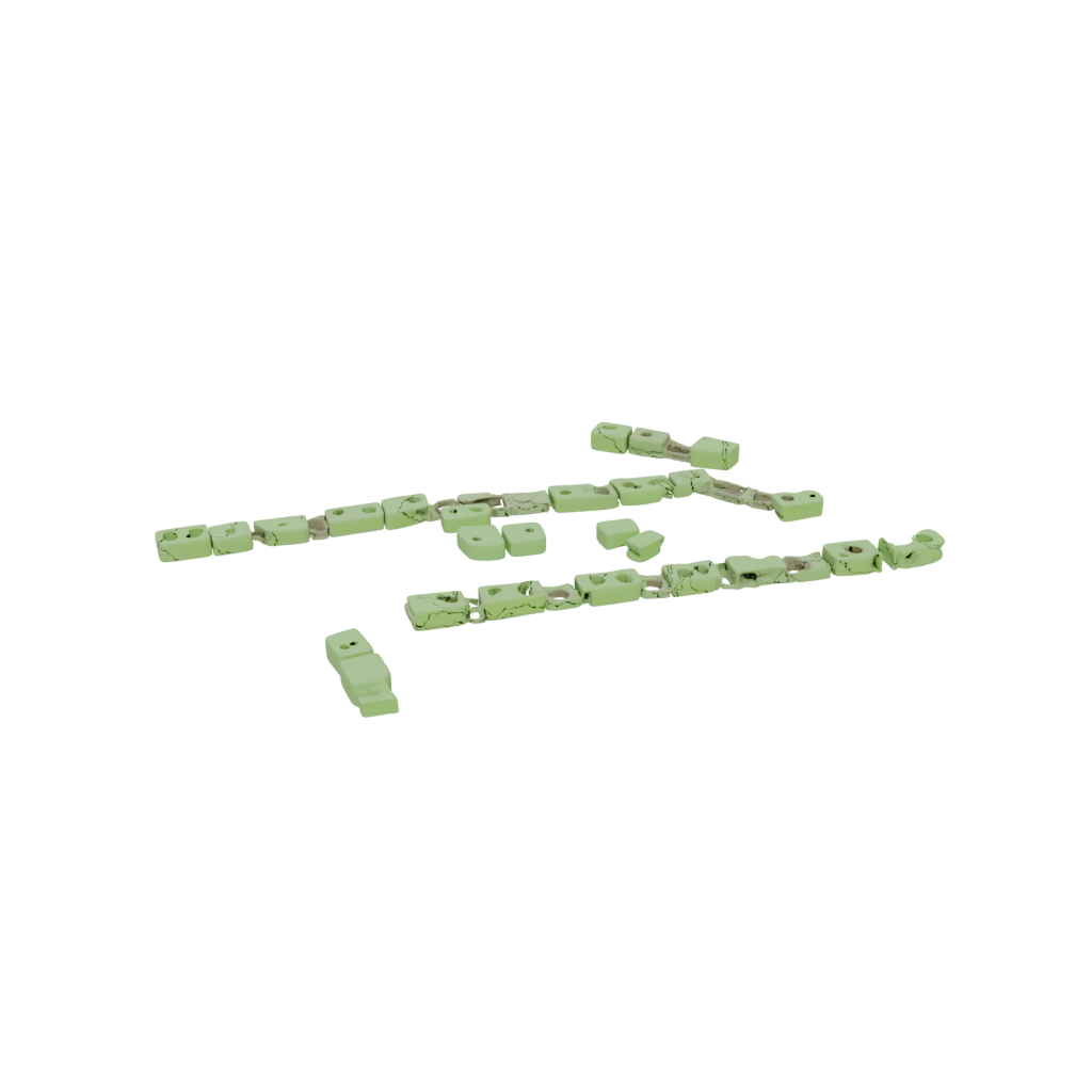 Glow Pivot Domino Chain