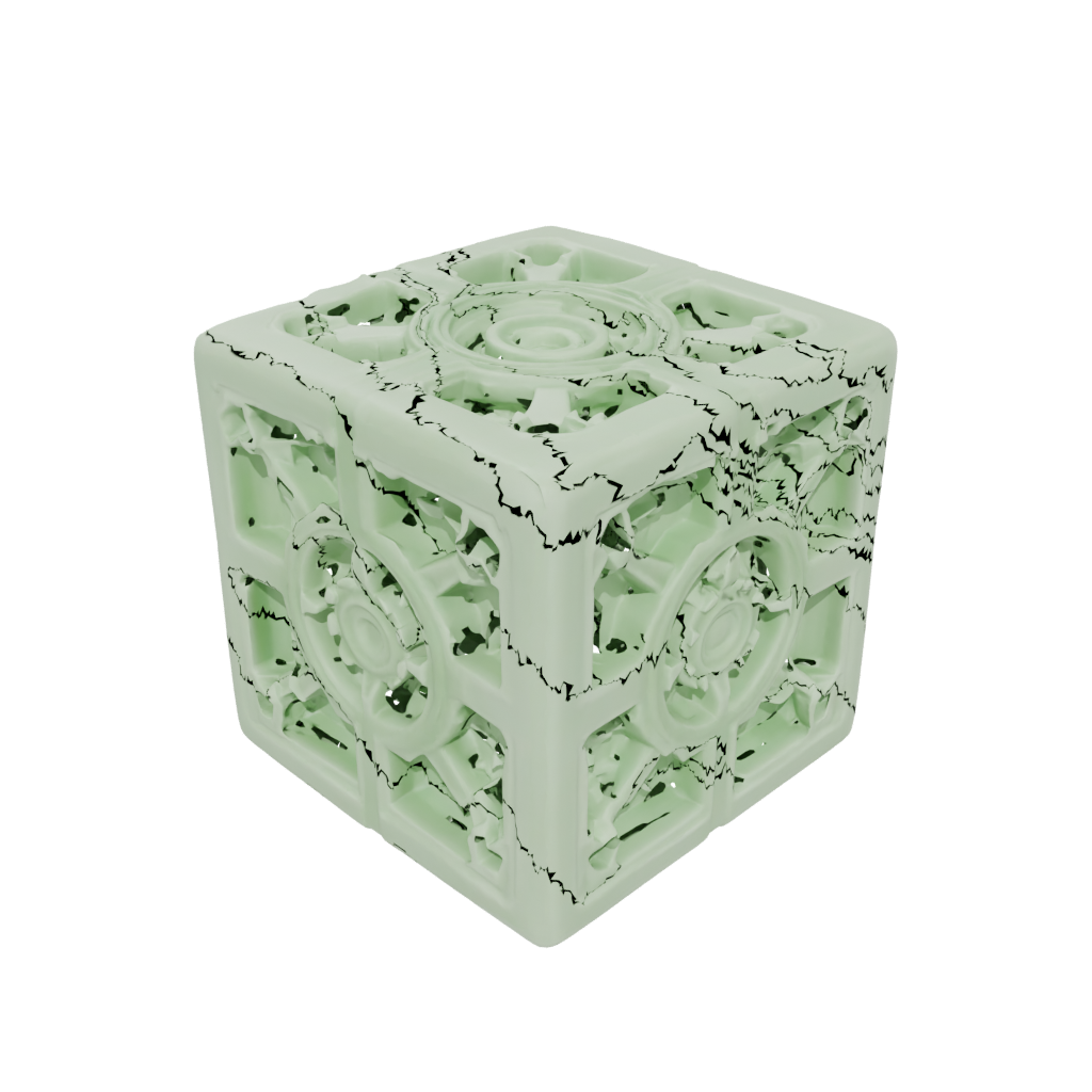 Glow Pocket Gear Cube
