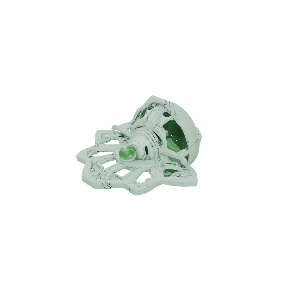 Glow Rolling Hex Spinner