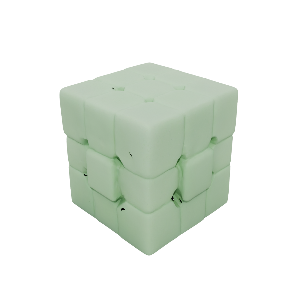 Glow Slide-Puzzle Cube