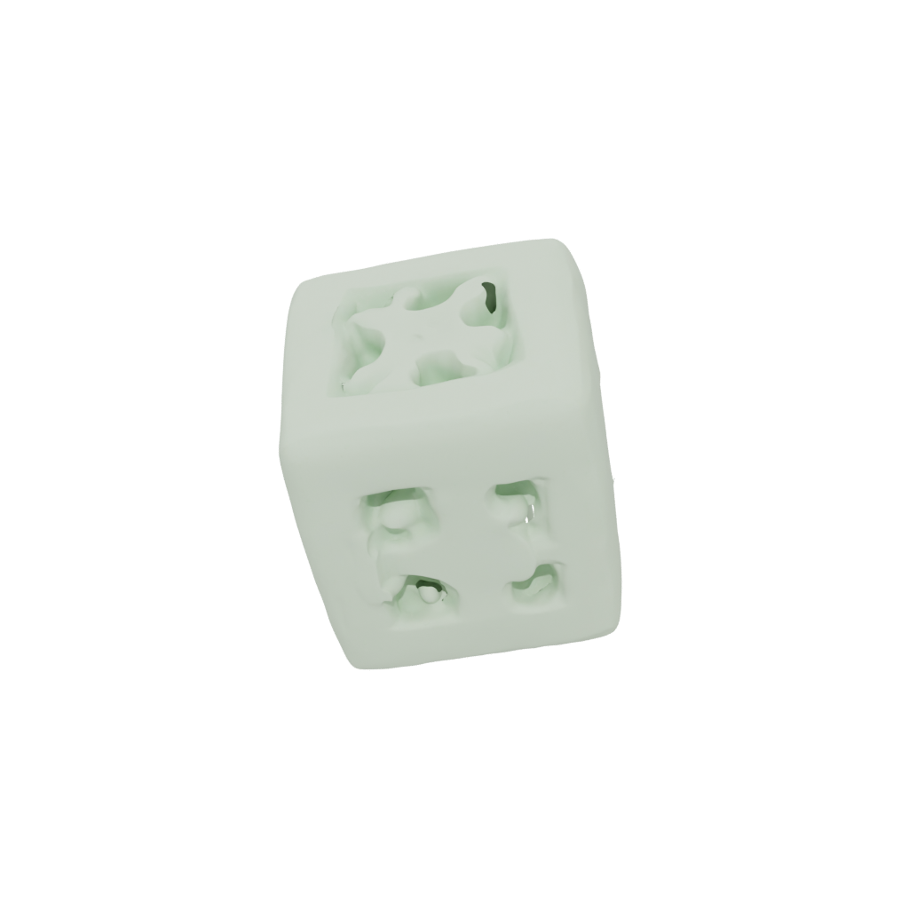 Glow Squeeze Stress Cube