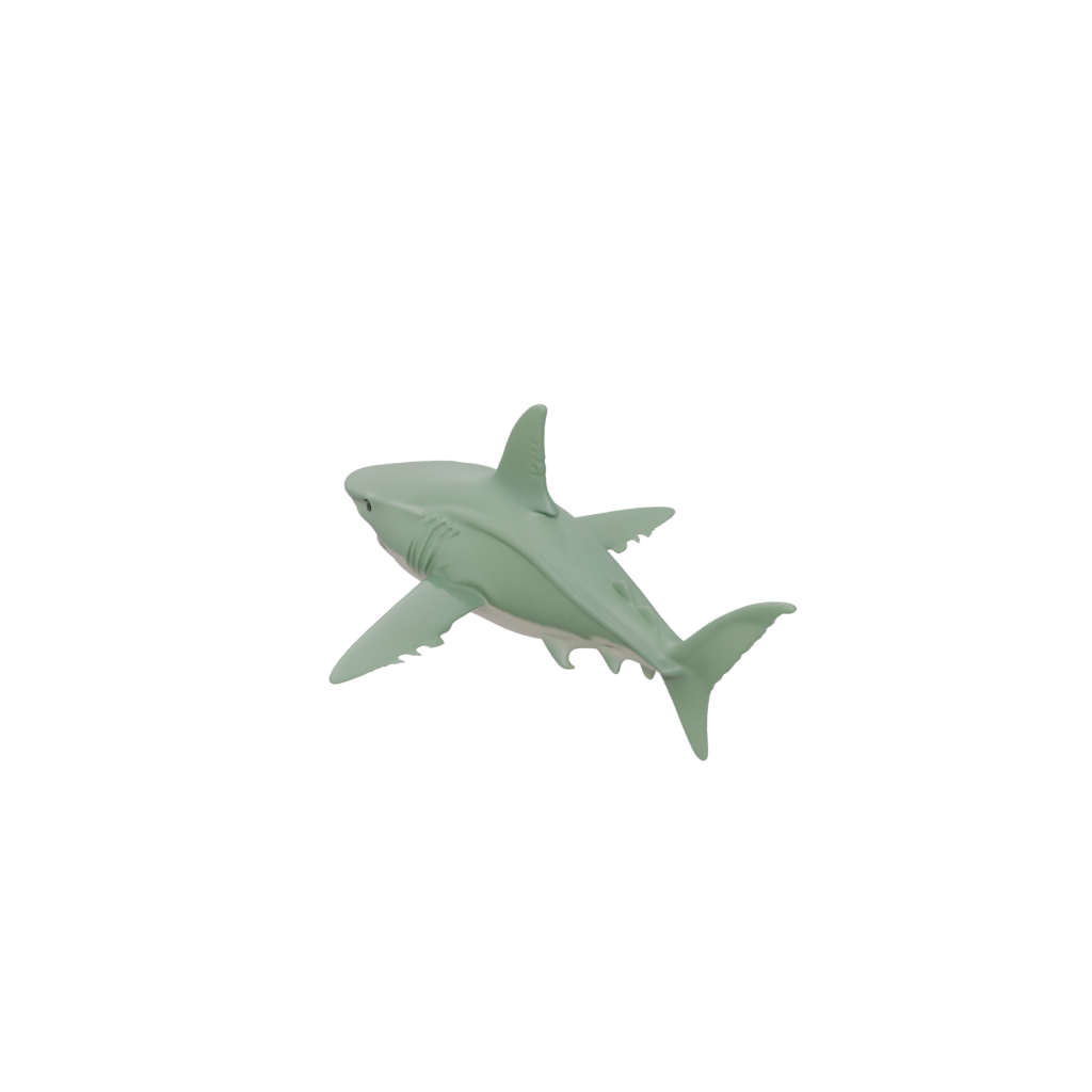 Glow Textured Articulated Shark