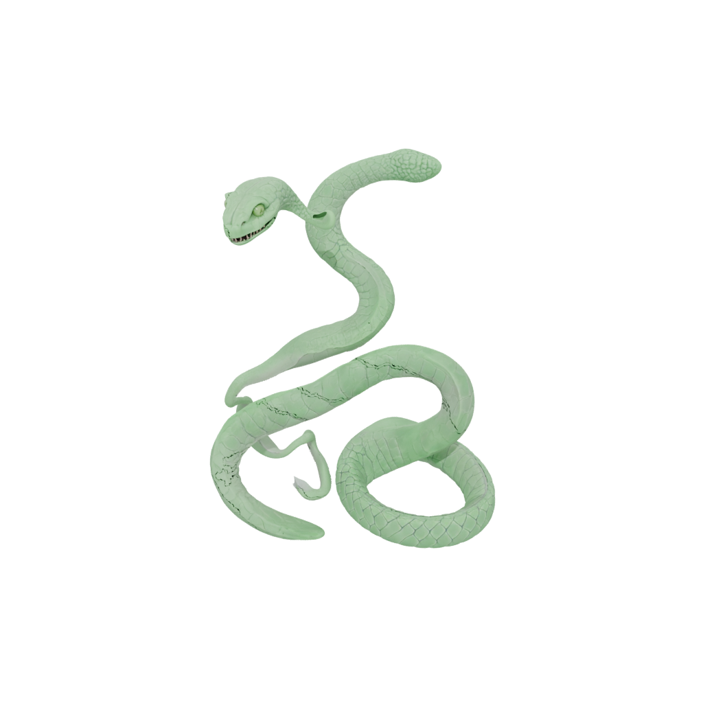 Glow Textured Articulated Snake Long