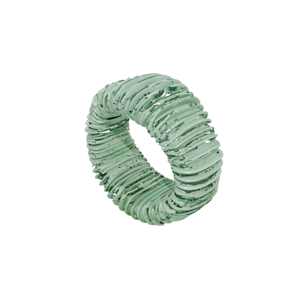 Glow Textured Compression Spring Toy