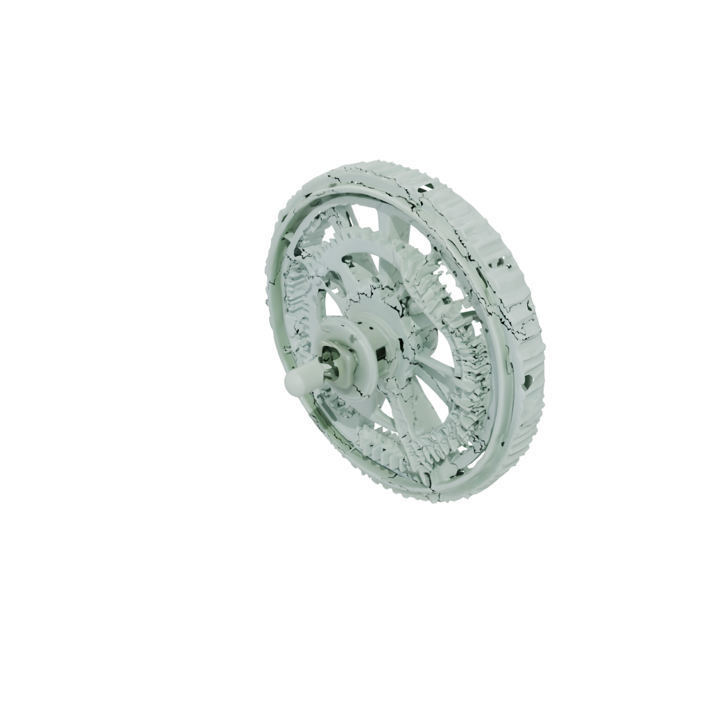 Glow Textured Ratchet Click Wheel