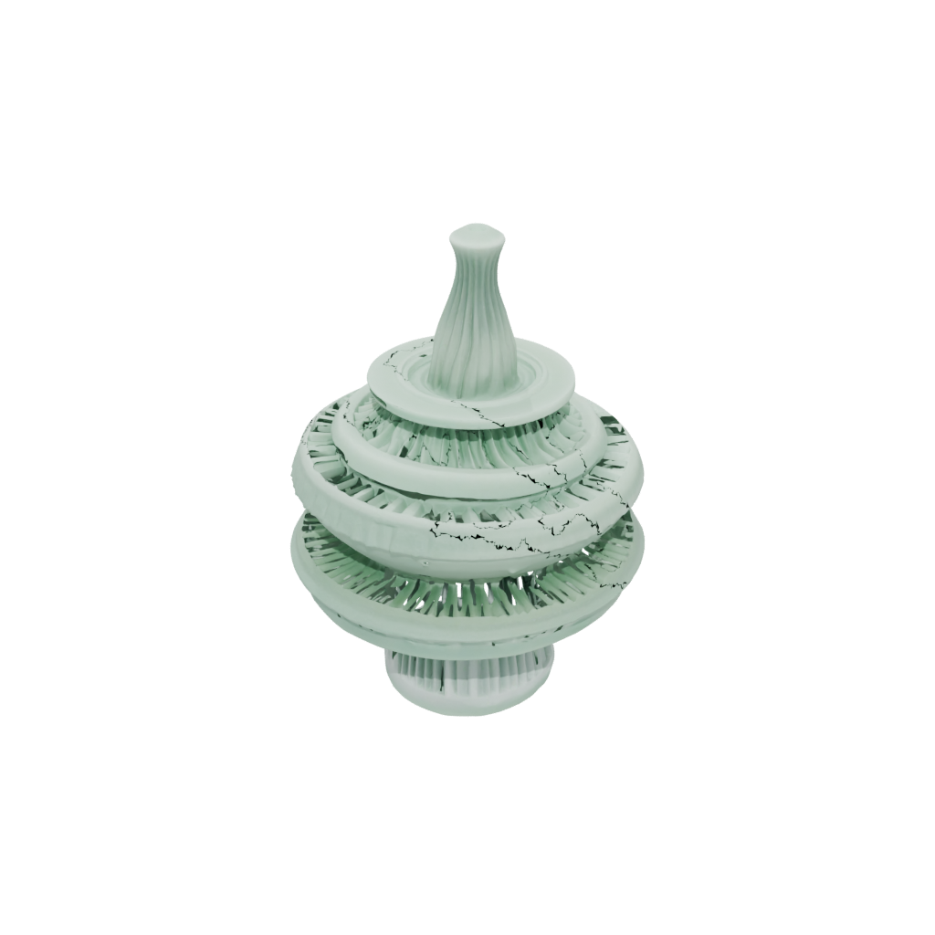 Glow Textured Spinning Top Set