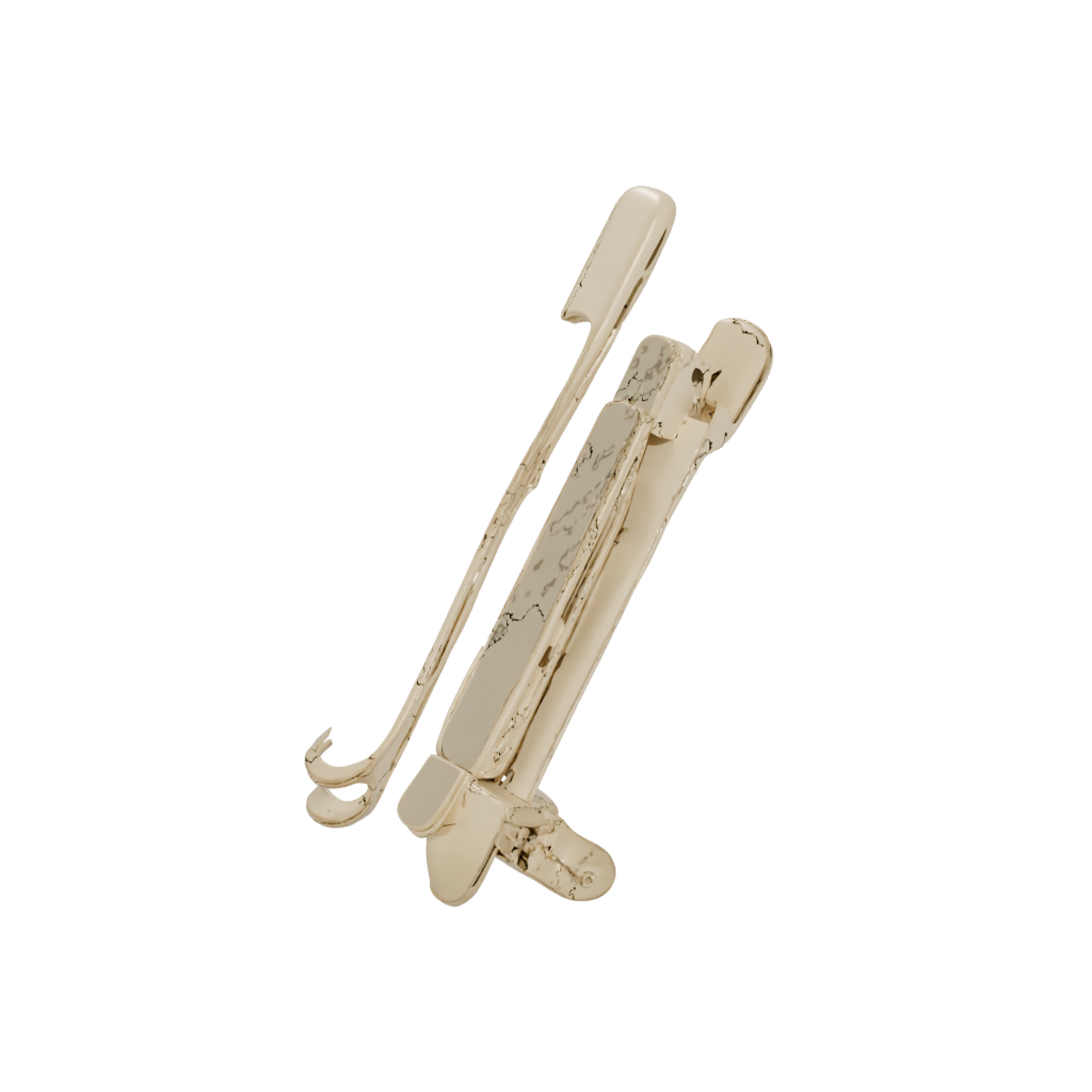 Gold Pocket Flip-Flop Hinge Strip