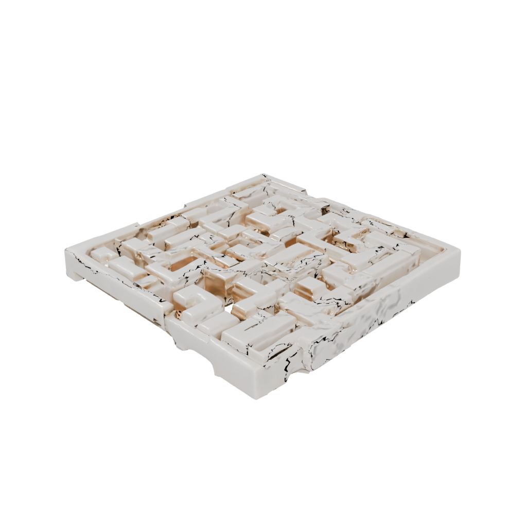 Gold Pocket Marble Maze Pocket Puzzle