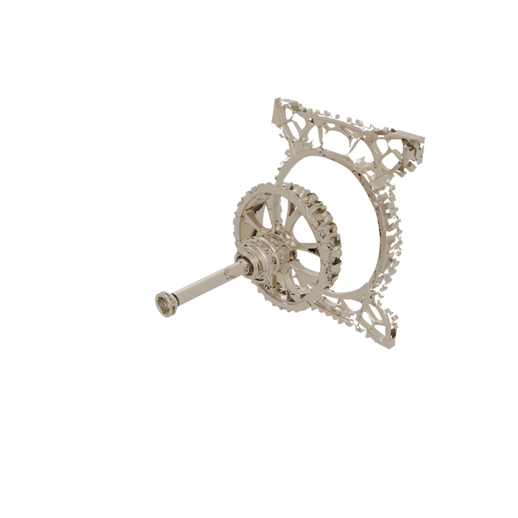 Gold Pocket Ratchet Click Wheel