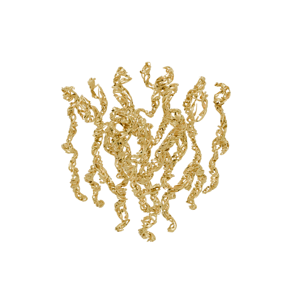 Gold Pocket Twisty Helix Toy