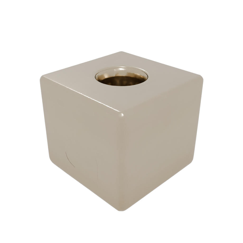 Gold Big Magnet-Free Click Cube