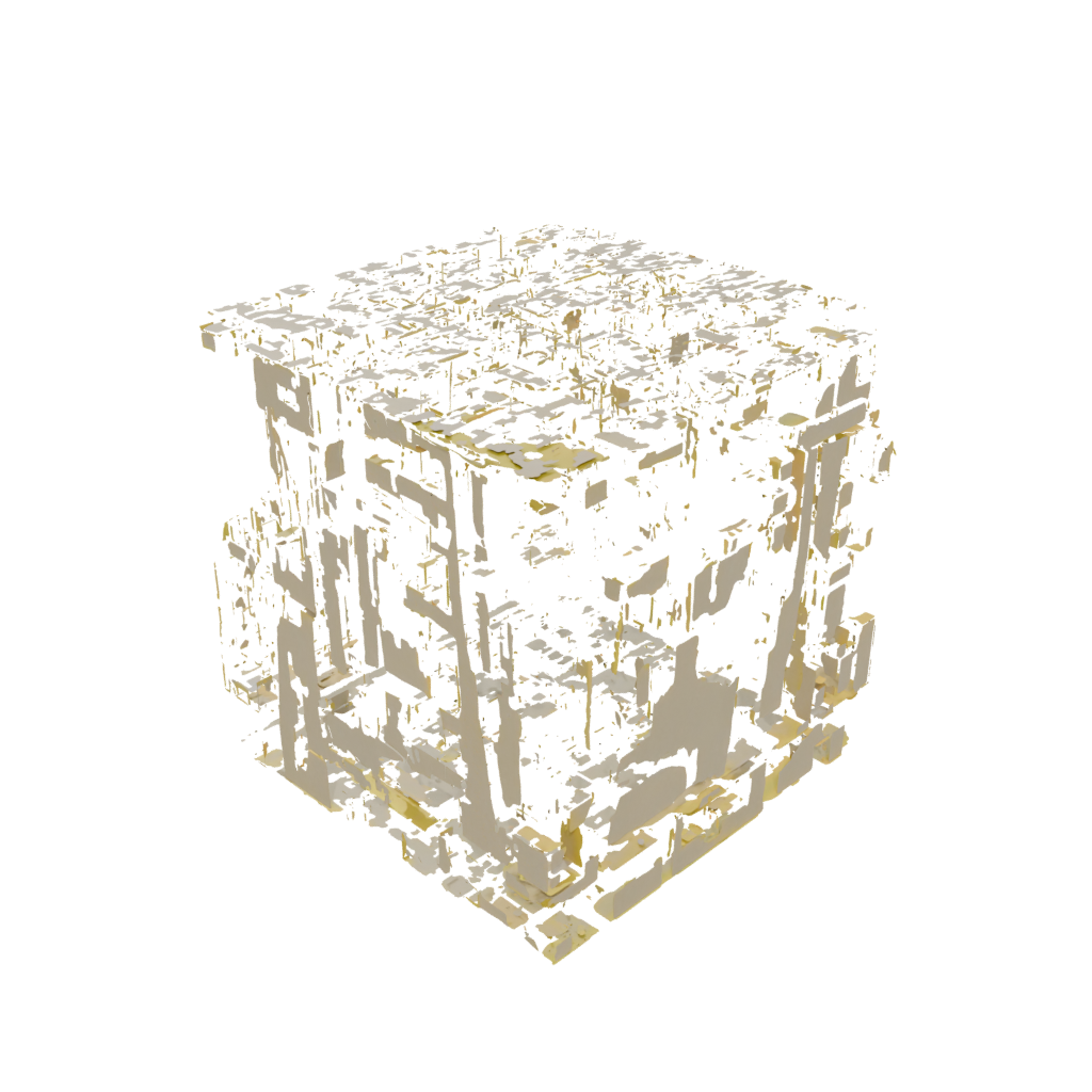 Gold Big Marble Maze Pocket Puzzle