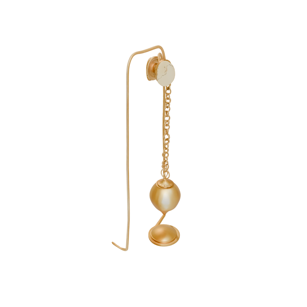 Gold Soft Click-Clack Pendulum Toy