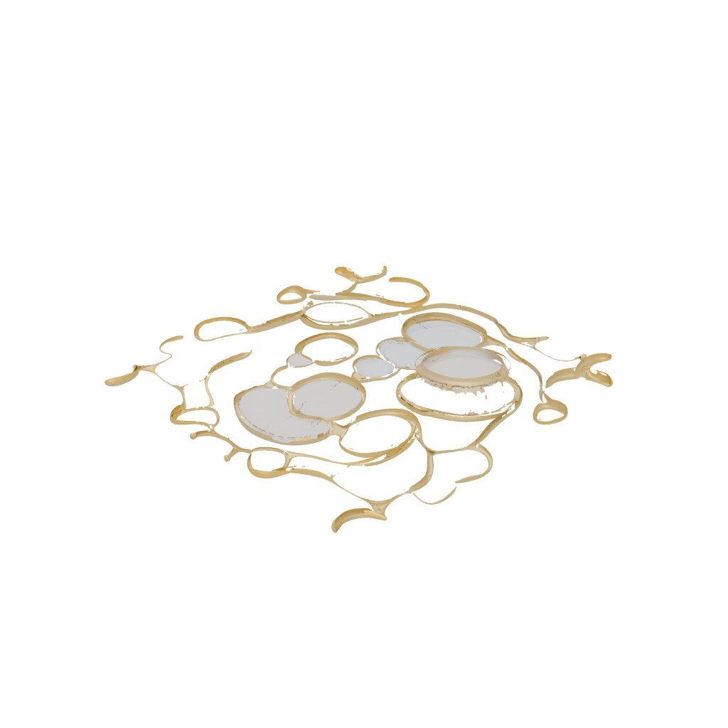 Gold Soft Pop-Bubble Board