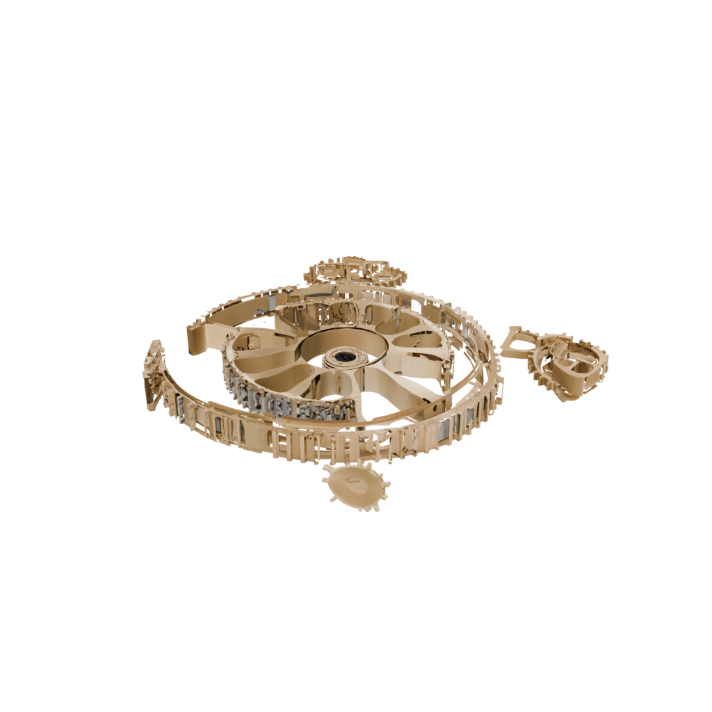 Gold Soft Ratchet Click Wheel