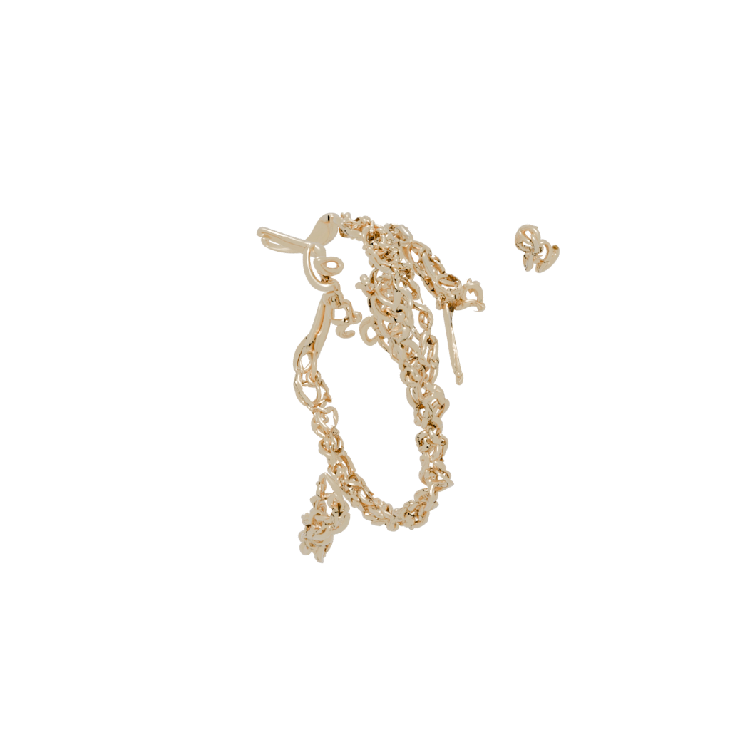 Gold Soft Sensory Chain Ring