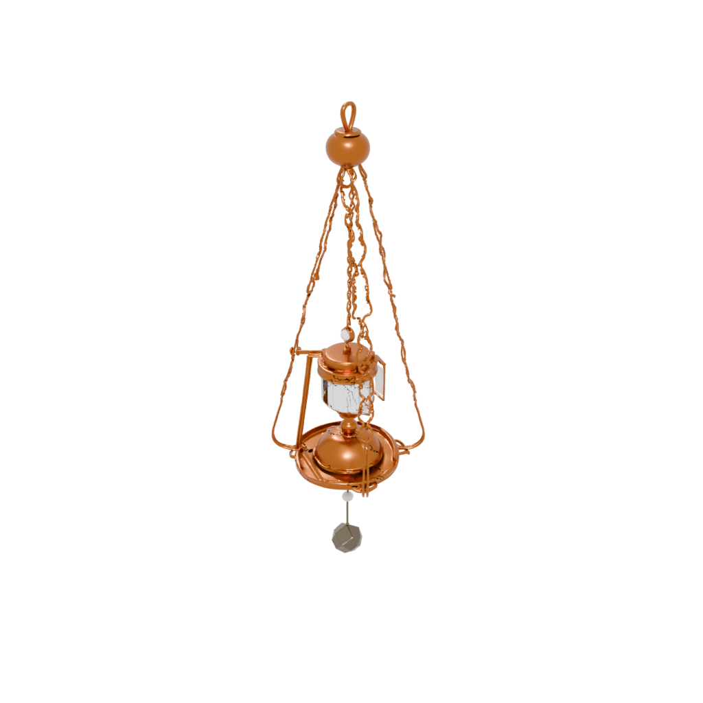 Gold Click-Clack Pendulum Toy