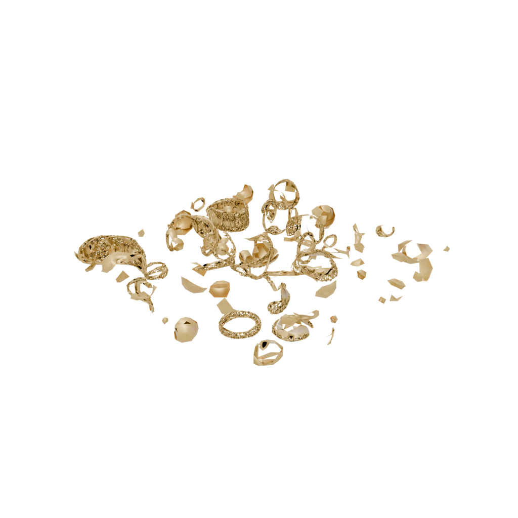 Gold Pop-Bubble Board