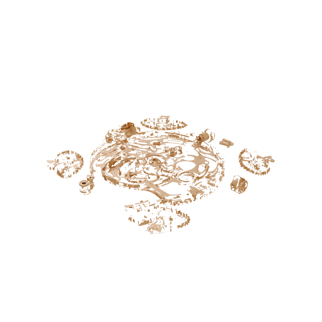Gold Ratchet Click Wheel