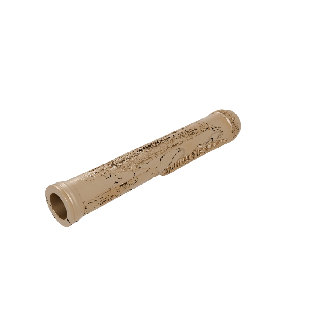 Gold Textured Thumb Roller Bar