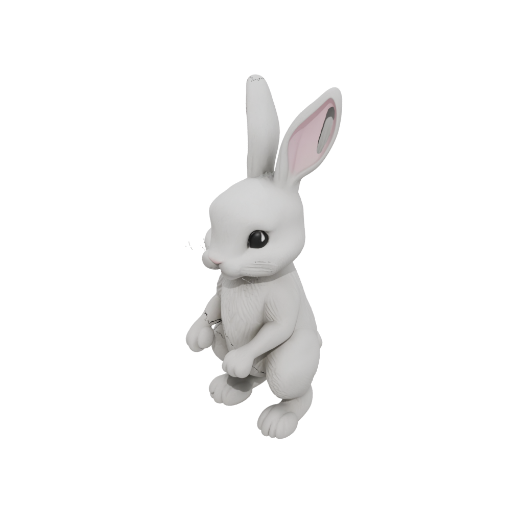 Holiday Pocket Articulated Bunny