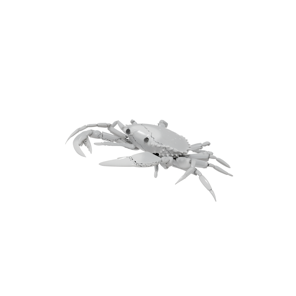 Holiday Pocket Articulated Crab