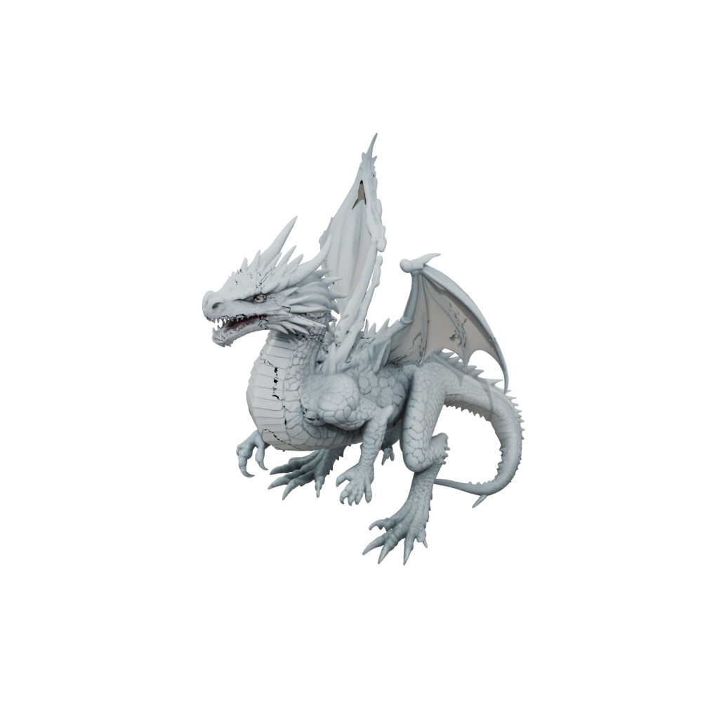 Holiday Pocket Articulated Dragon Long