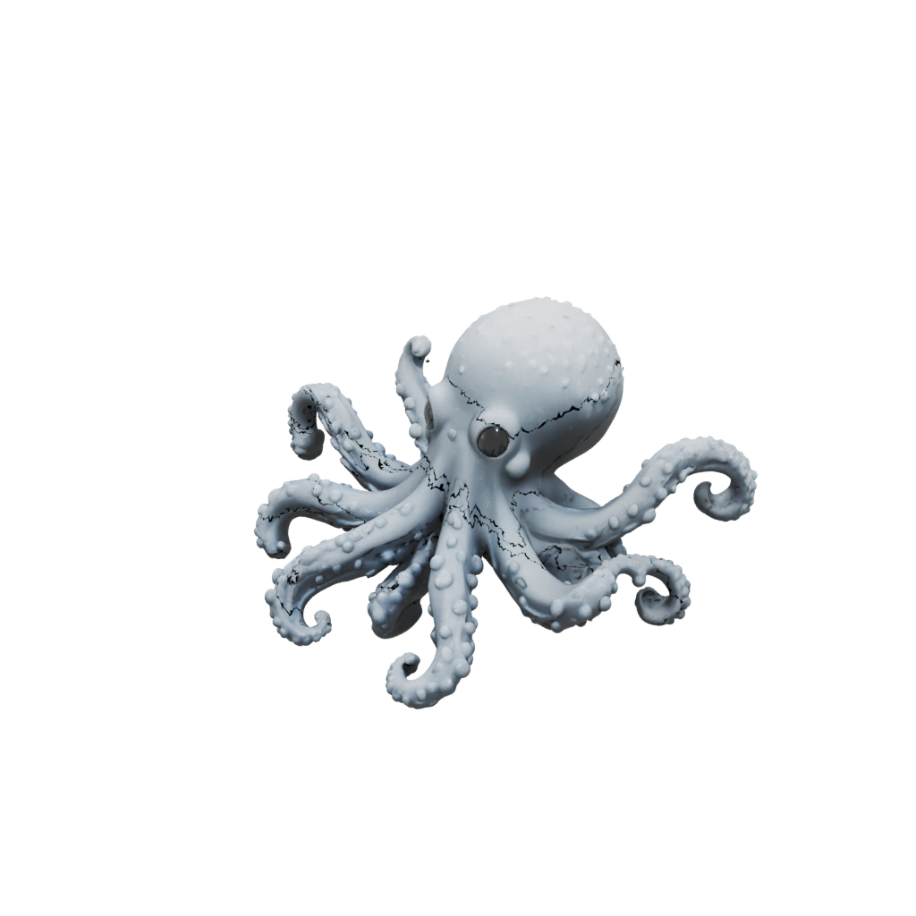 Holiday Pocket Articulated Octopus Mini