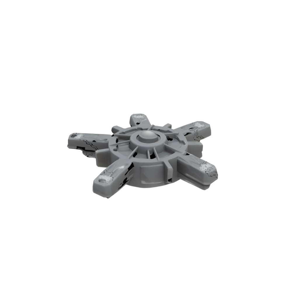 Holiday Pocket Three-Prong Spinner