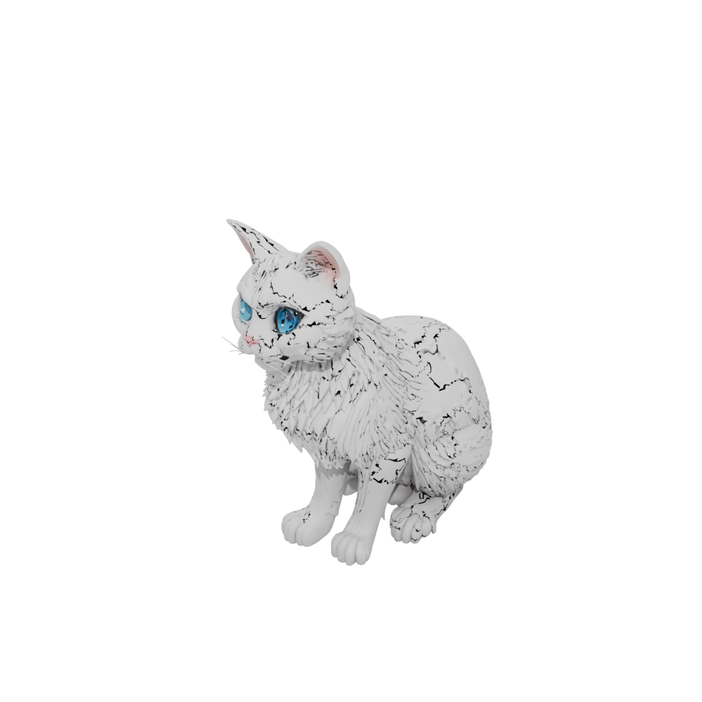 Holiday Big Articulated Cat
