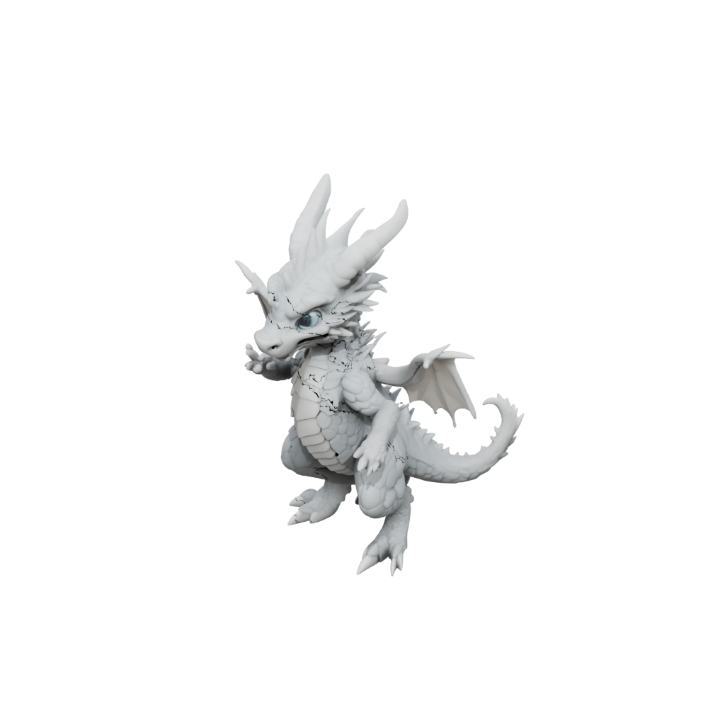 Holiday Big Articulated Keychain Dragonling