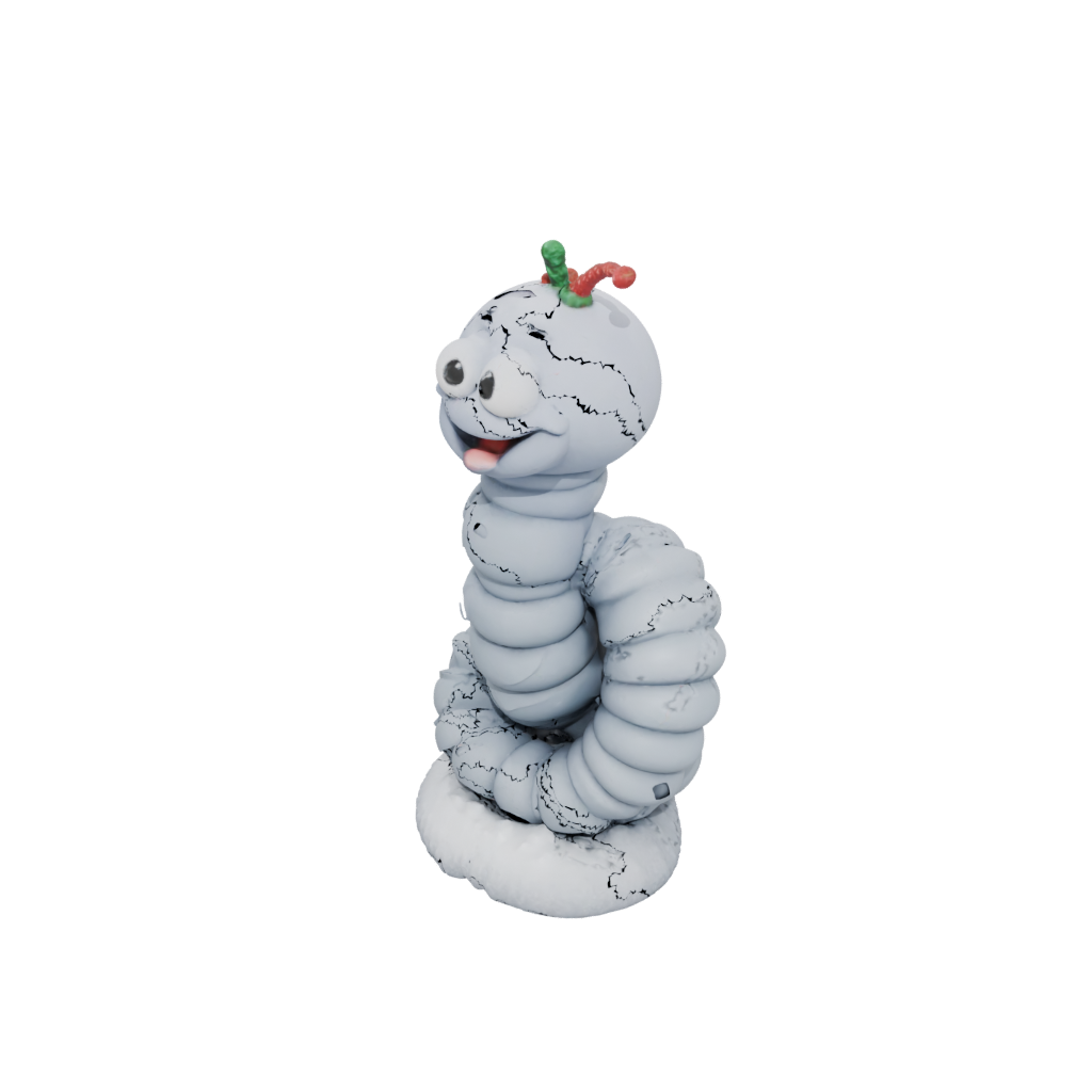 Holiday Big Articulated Worm
