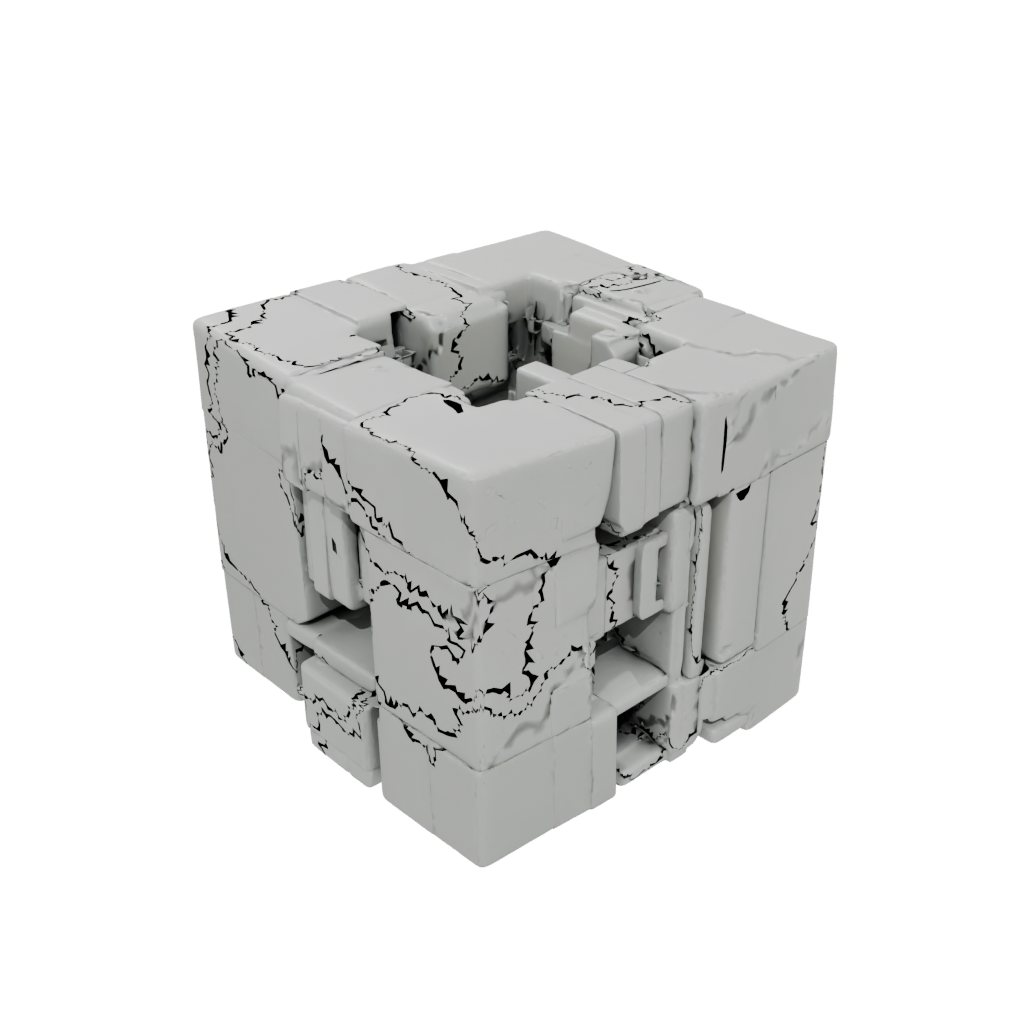 Holiday Big Folding Hinge Cube