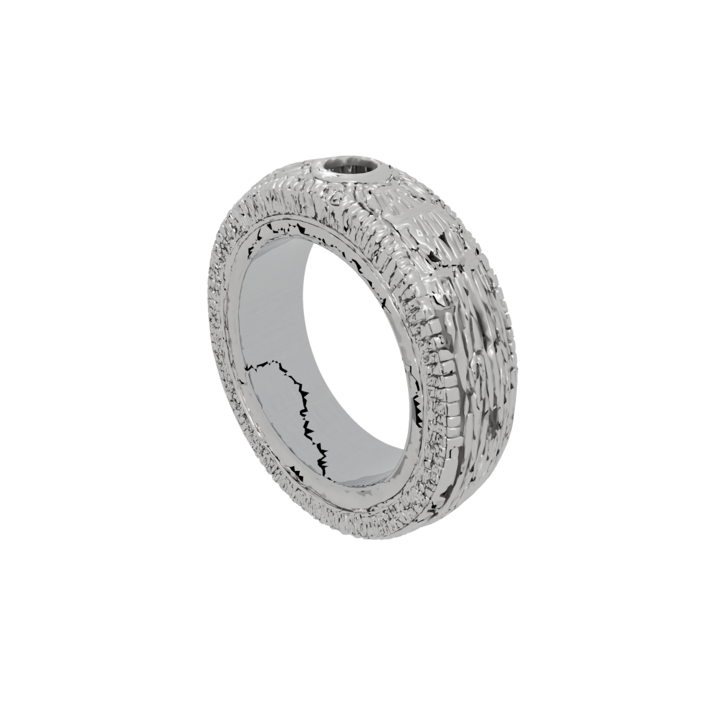 Holiday Big Spinning Coin Ring