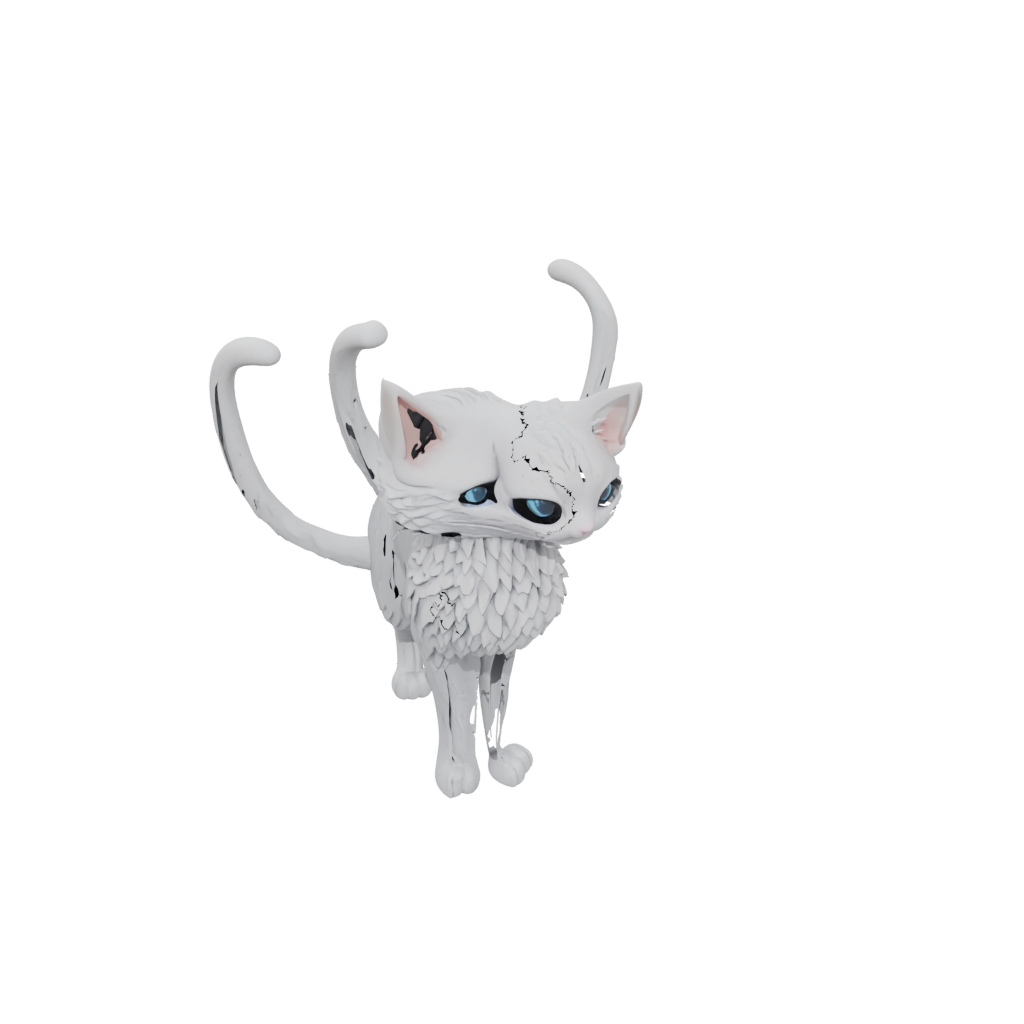 Holiday Soft Articulated Cat