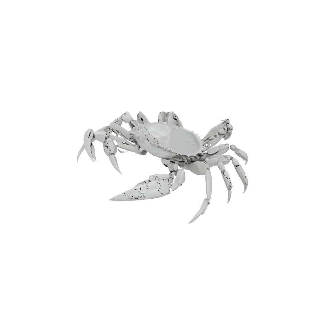 Holiday Soft Articulated Crab