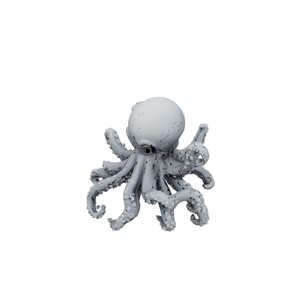 Holiday Soft Articulated Octopus Mini