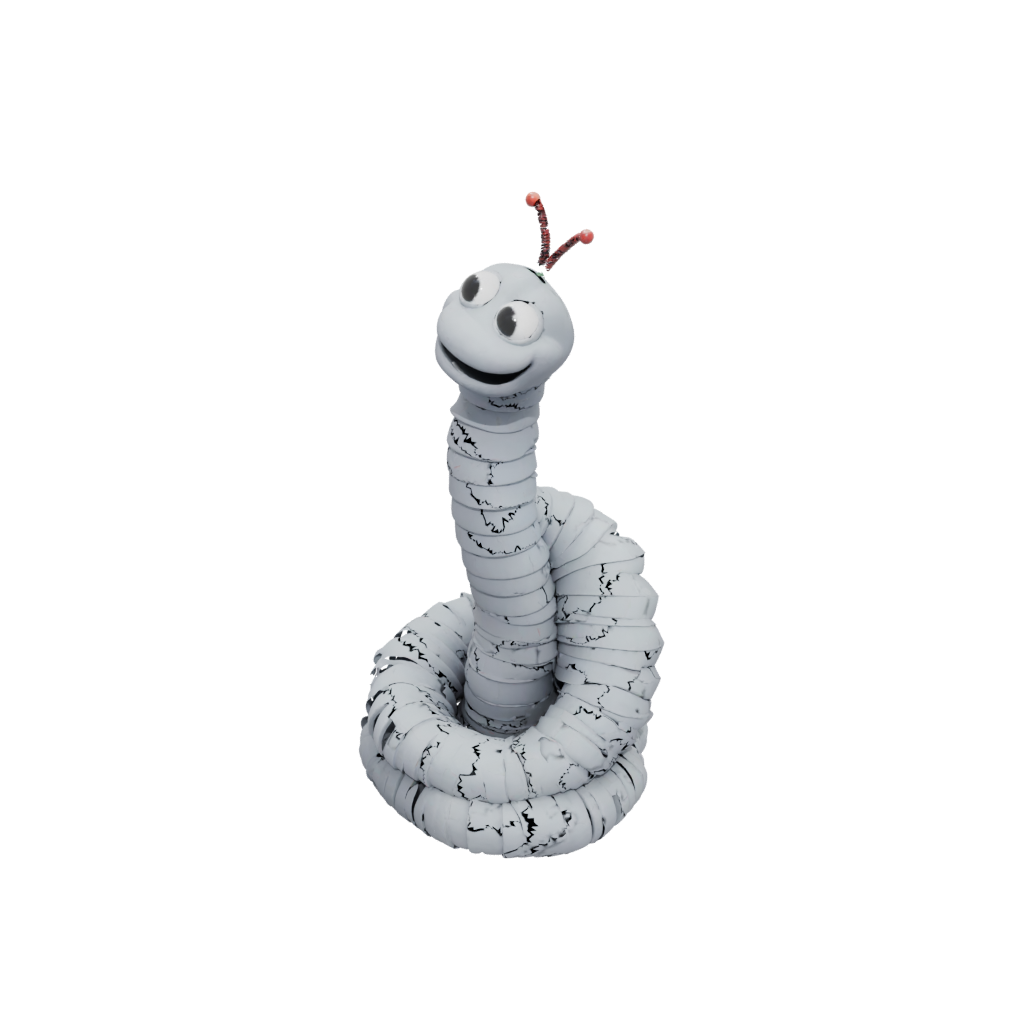 Holiday Soft Articulated Worm