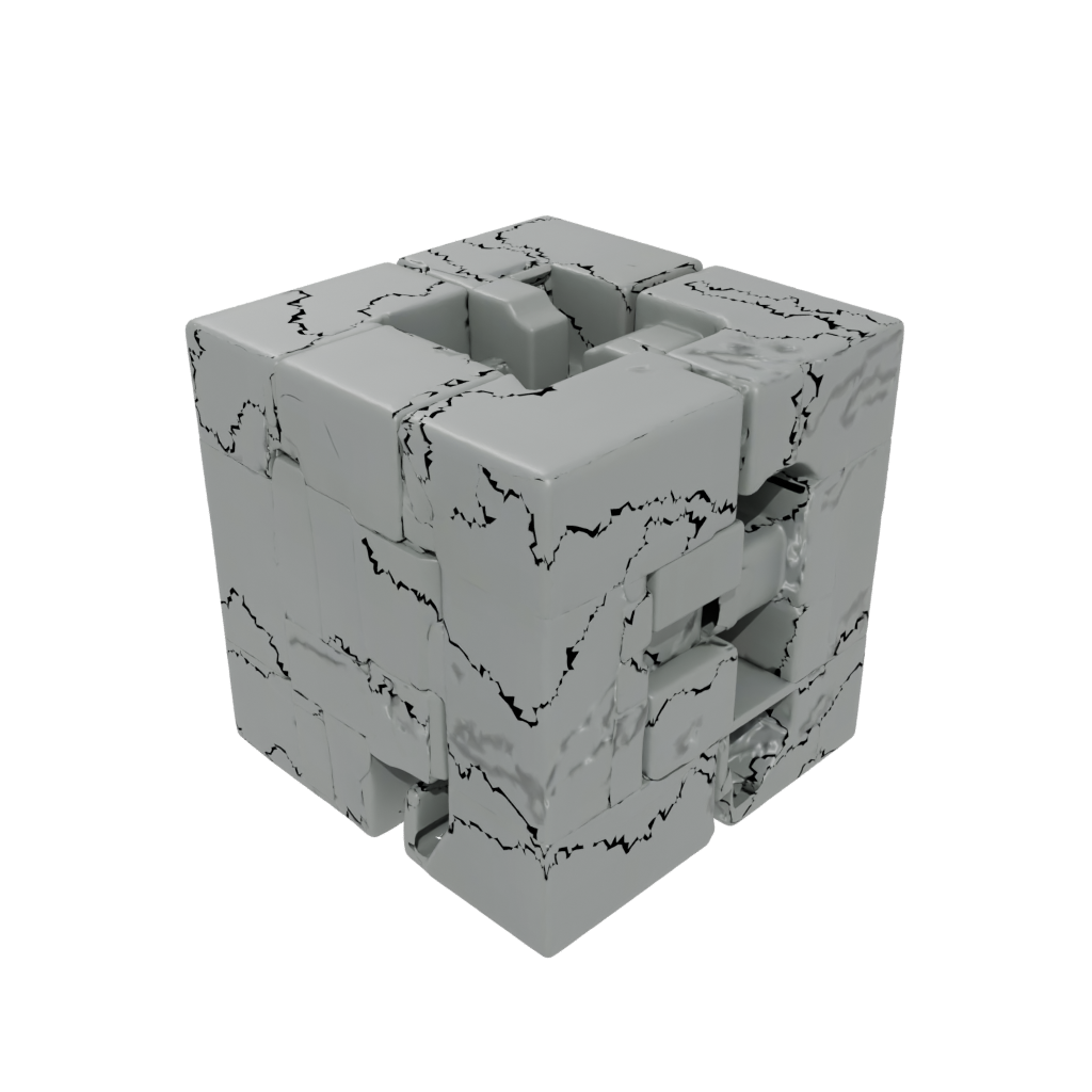 Holiday Soft Folding Hinge Cube