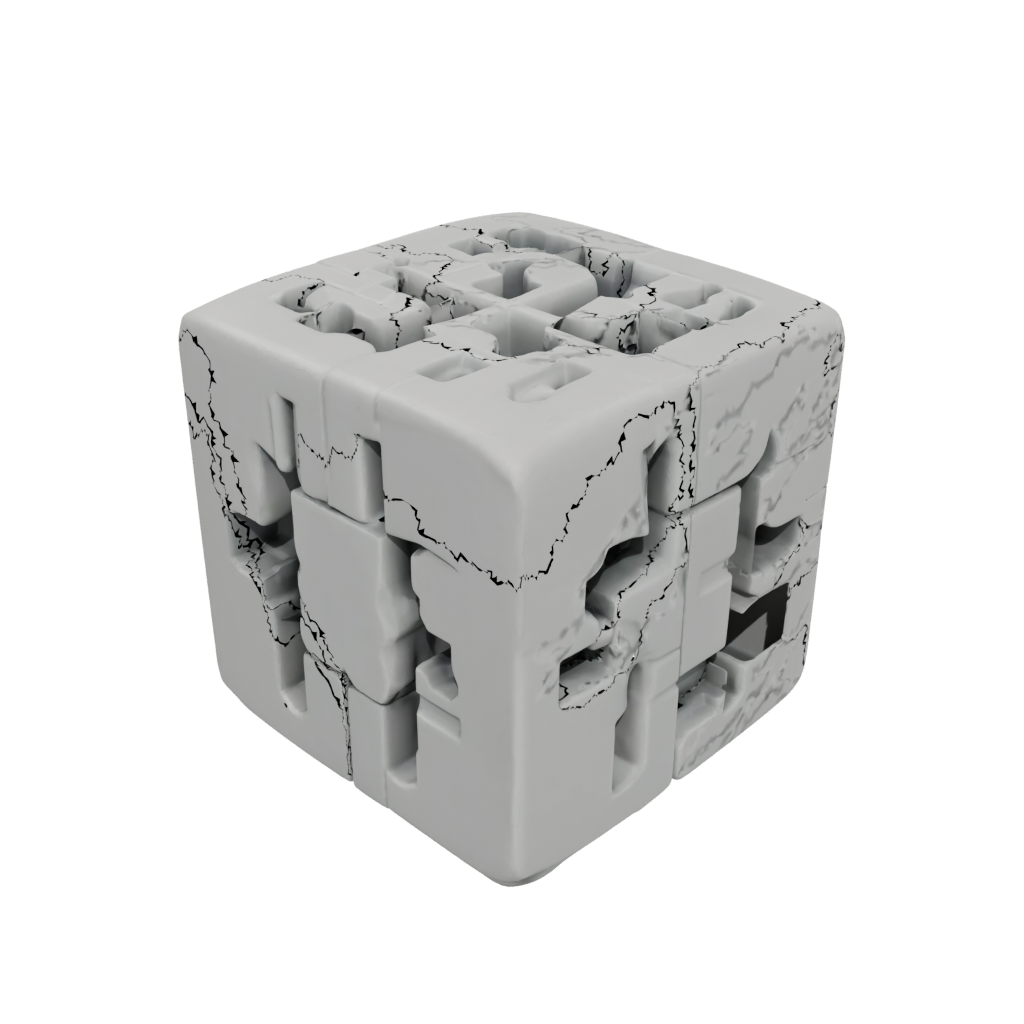 Holiday Soft Magnet-Free Click Cube