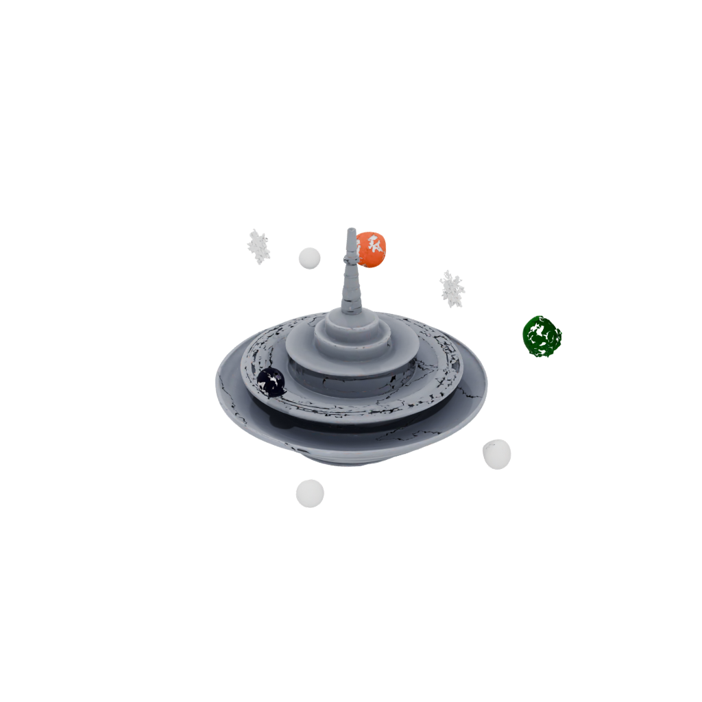Holiday Soft Spinning Top Set