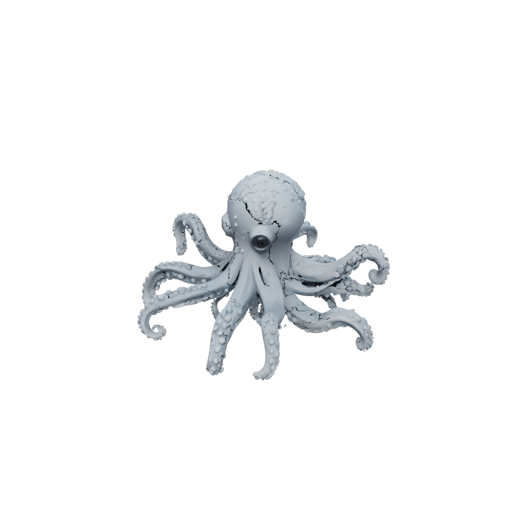 Holiday Articulated Octopus Mini