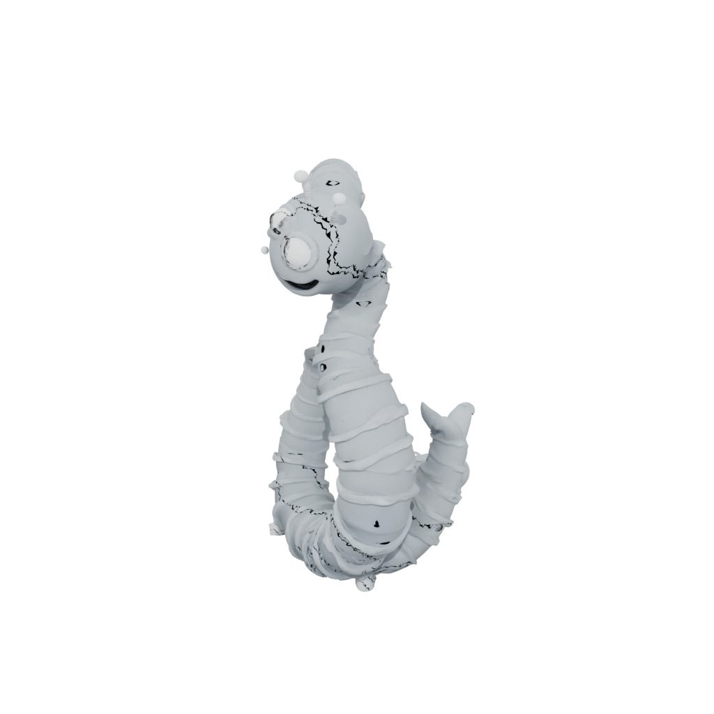 Holiday Articulated Worm