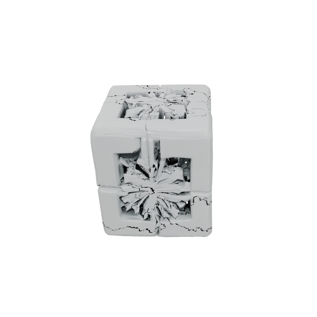Holiday Magnet-Free Click Cube