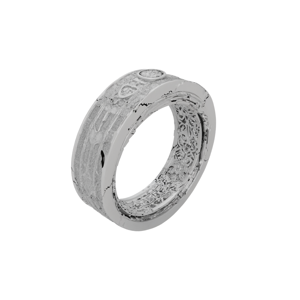 Holiday Spinning Coin Ring