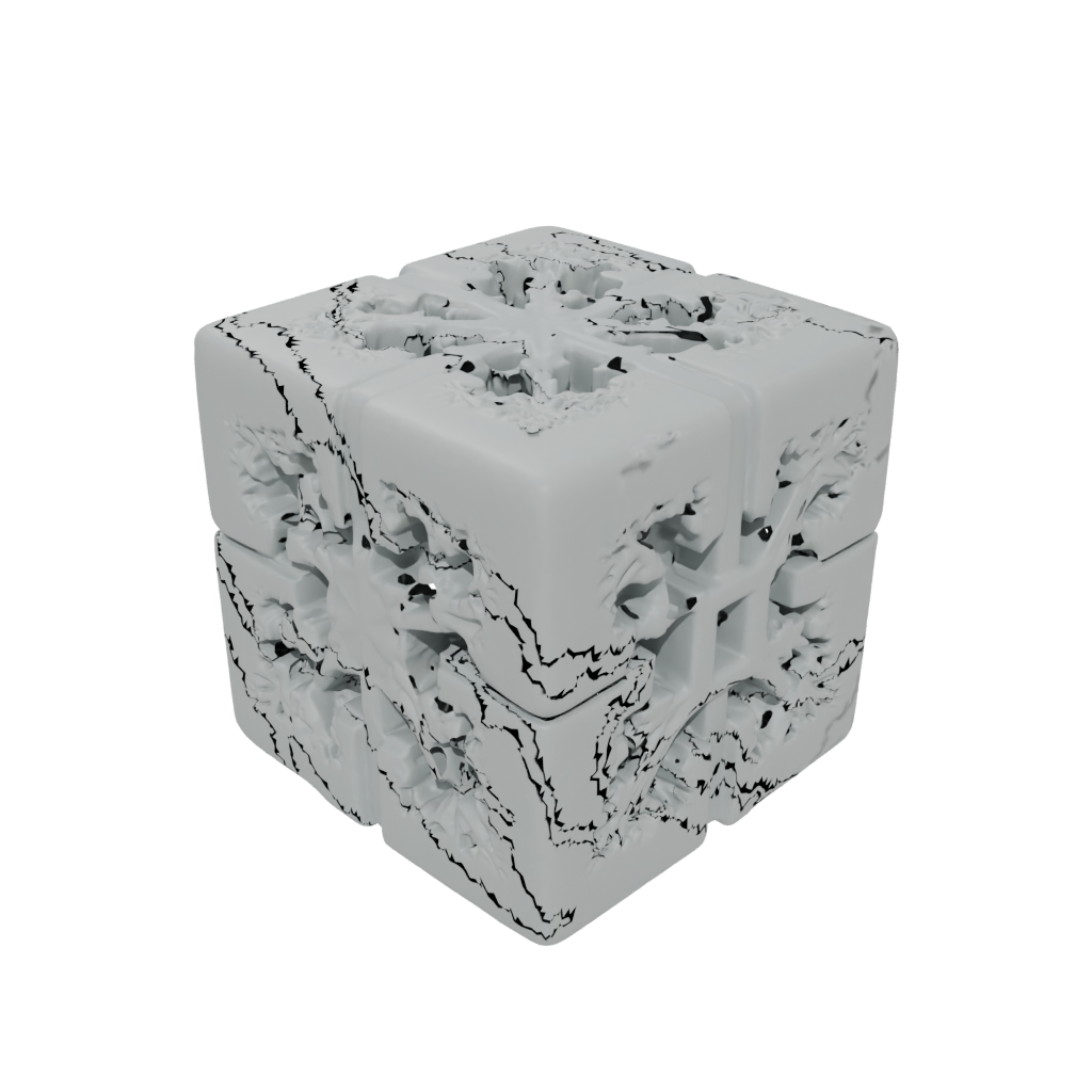 Holiday Squeeze Stress Cube